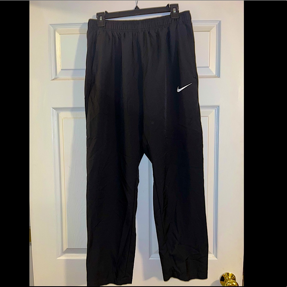 Nike Black Dri Fit Warm Up Pants